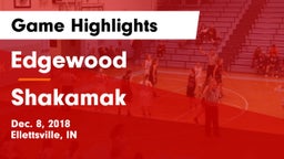 Edgewood  vs Shakamak  Game Highlights - Dec. 8, 2018