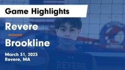 Revere  vs Brookline Game Highlights - March 31, 2023