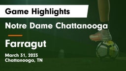 Notre Dame Chattanooga vs Farragut  Game Highlights - March 31, 2023