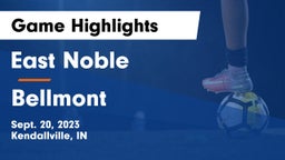 East Noble  vs Bellmont  Game Highlights - Sept. 20, 2023