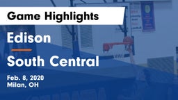 Edison  vs South Central  Game Highlights - Feb. 8, 2020