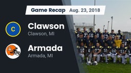 Recap: Clawson  vs. Armada  2018