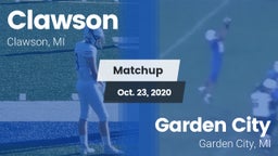 Matchup: Clawson  vs. Garden City  2020