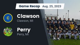 Recap: Clawson  vs. Perry  2023