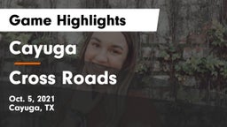 Cayuga  vs Cross Roads  Game Highlights - Oct. 5, 2021