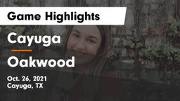 Cayuga  vs Oakwood  Game Highlights - Oct. 26, 2021