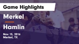 Merkel  vs Hamlin  Game Highlights - Nov 15, 2016