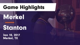 Merkel  vs Stanton  Game Highlights - Jan 10, 2017