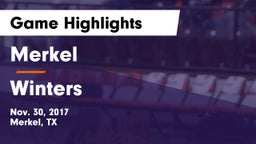 Merkel  vs Winters  Game Highlights - Nov. 30, 2017