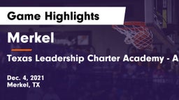 Merkel  vs Texas Leadership Charter Academy - Abilene Game Highlights - Dec. 4, 2021