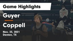 Guyer  vs Coppell  Game Highlights - Nov. 23, 2021