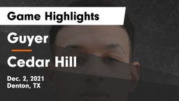 Guyer  vs Cedar Hill  Game Highlights - Dec. 2, 2021