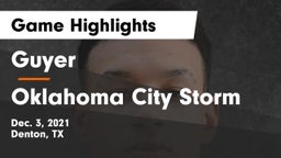 Guyer  vs Oklahoma City Storm Game Highlights - Dec. 3, 2021