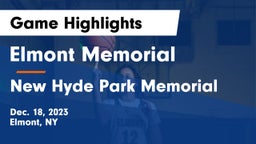 Elmont Memorial  vs New Hyde Park Memorial  Game Highlights - Dec. 18, 2023