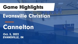 Evansville Christian  vs Cannelton Game Highlights - Oct. 5, 2022