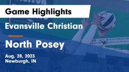 Evansville Christian  vs North Posey  Game Highlights - Aug. 28, 2023