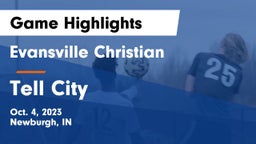 Evansville Christian  vs Tell City Game Highlights - Oct. 4, 2023