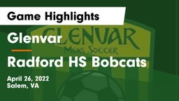Glenvar  vs Radford HS Bobcats Game Highlights - April 26, 2022