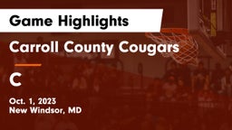 Carroll County Cougars vs C Game Highlights - Oct. 1, 2023