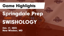 Springdale Prep vs SWISHOLOGY Game Highlights - Oct. 17, 2023