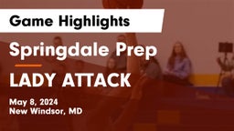 Springdale Prep vs LADY ATTACK Game Highlights - May 8, 2024