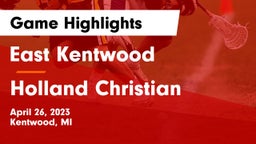East Kentwood  vs Holland Christian Game Highlights - April 26, 2023