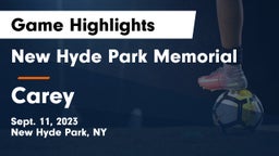 New Hyde Park Memorial  vs Carey  Game Highlights - Sept. 11, 2023
