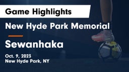New Hyde Park Memorial  vs Sewanhaka  Game Highlights - Oct. 9, 2023
