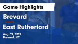 Brevard  vs East Rutherford  Game Highlights - Aug. 29, 2023