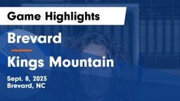 Brevard  vs Kings Mountain  Game Highlights - Sept. 8, 2023