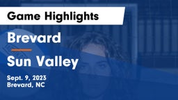 Brevard  vs Sun Valley  Game Highlights - Sept. 9, 2023
