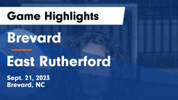 Brevard  vs East Rutherford  Game Highlights - Sept. 21, 2023