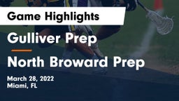 Gulliver Prep  vs North Broward Prep  Game Highlights - March 28, 2022