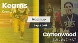 Matchup: Kearns  vs. Cottonwood  2017