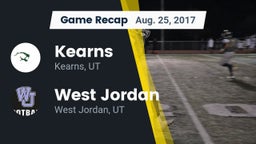 Recap: Kearns  vs. West Jordan  2017