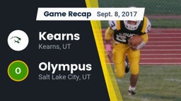Recap: Kearns  vs. Olympus  2017
