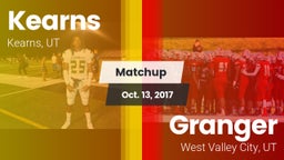 Matchup: Kearns  vs. Granger  2017