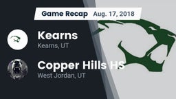 Recap: Kearns  vs. Copper Hills HS 2018
