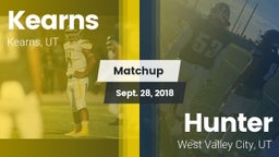 Matchup: Kearns  vs. Hunter  2018