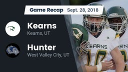 Recap: Kearns  vs. Hunter  2018