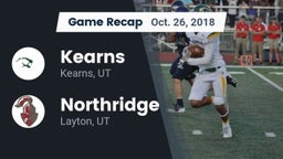 Recap: Kearns  vs. Northridge  2018