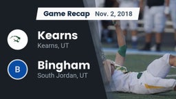 Recap: Kearns  vs. Bingham  2018