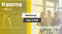 Matchup: Kearns  vs. Taylorsville  2019