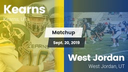 Matchup: Kearns  vs. West Jordan  2019