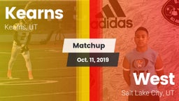 Matchup: Kearns  vs. West  2019