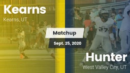 Matchup: Kearns  vs. Hunter  2020