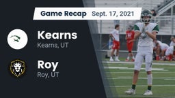 Recap: Kearns  vs. Roy  2021