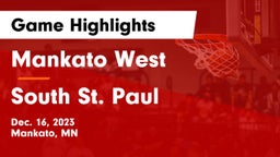 Mankato West  vs South St. Paul  Game Highlights - Dec. 16, 2023