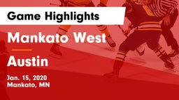 Mankato West  vs Austin  Game Highlights - Jan. 15, 2020