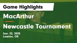MacArthur  vs Newcastle Tournament Game Highlights - Jan. 23, 2020